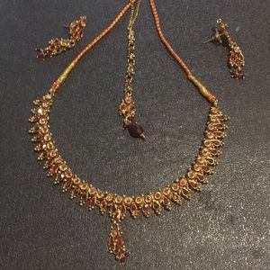 Indian Bollywood wedding necklace jewelry